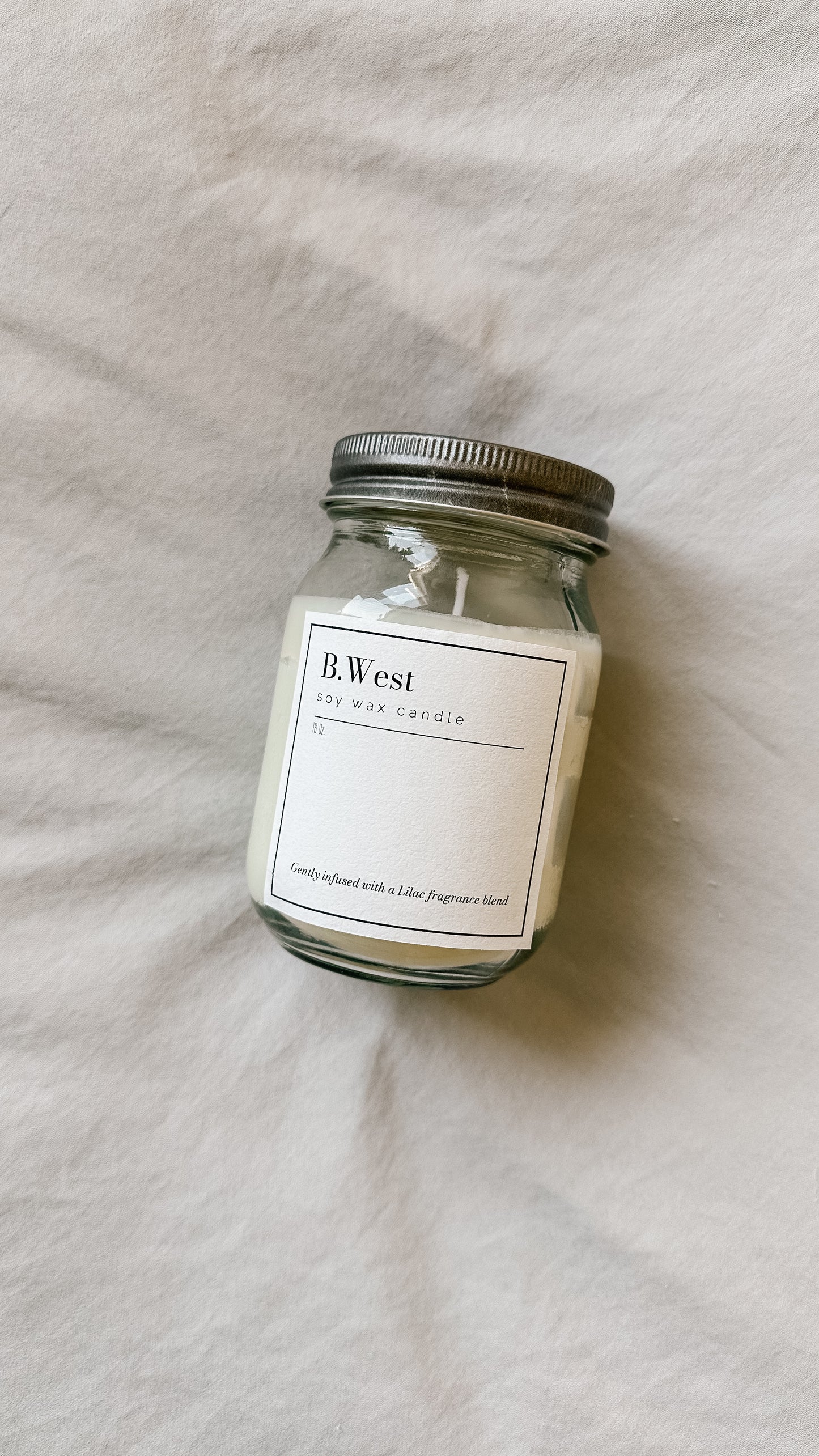 Lilac Candle