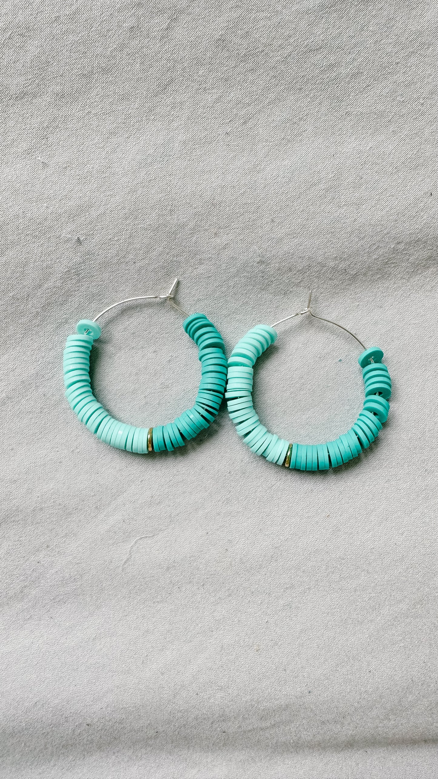 Half Teal Soft Hoop