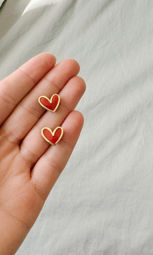 Red Heart Stud