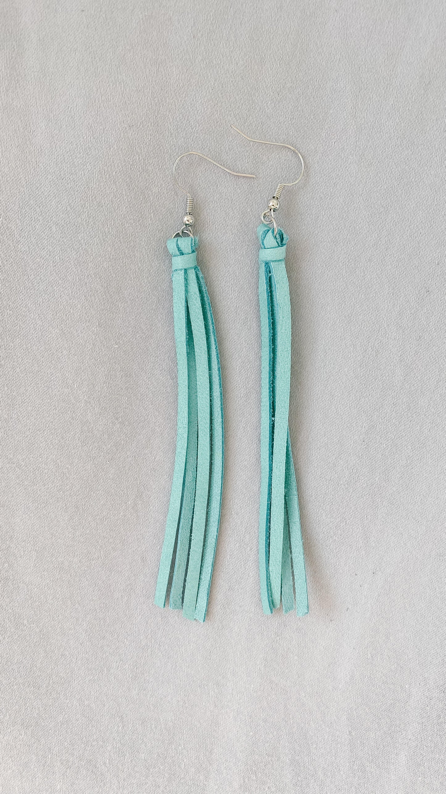 Two String Turquoise Leather Dangle